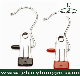  Metal Bottom Hanger with PVC Clips