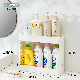  New Amazon Hot Sale Plastic Pantry Slim Slide out Kitchen Bathroom Office Multi Functional Cart Mesh Rolling Shelf Storage Rack with Wheels