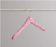  High End Non Slip White Wedding Dress Coat Hanger Garments Clothes Rack Gold Hook Plastic Hanger for Clothing Store