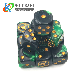 Promotional Custom Standard 6 Sided 16mm Plastic Board Game D6 Dice Casino Theme Party Blank Black Dice for Toy Gifts