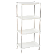  Hot Selling Multi-Function Plastic Kids Toys Kitchen Fruit Storage Box Live Room Bathroom 4 Layer Storage Rack Holder