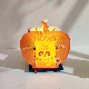 Pumpkin Lantern Sublimation Acrylic Halloween Basket Custom Printing Candy Holders