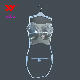 Full Body Clear Swimsuit Hanger with Clear Breast for Display