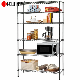  Multipurpose 6 Tiers Heavy Duty Storage Rack Epoxy Metal Wire Frame Shelving