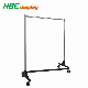  New Design Stretchable Double Rail Garment Clothes Drying Rack with Wheel