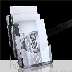  Acrylic Display Stand Desktop Storage Rack Magazine Sign Holder