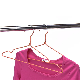  Wholesale Non Slip PVC Coating Metal Clothes Hanger Wire Pants Hanger Manufacturer
