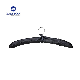  Black Satin Hanger with Wood Core