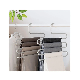  S-Type Multi-Purpose Closet Hangers for Hanging Jeans, Trouser, Scarf Storage Metal Rack
