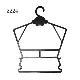  Wholesale Full Body Black Cartoon Clothes Children Plastic Hanger