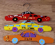 New Design Children Cartoon Cute Car Wooden Hangers
