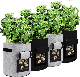  3/5/10/25 Gallon Recycled Fabric Plant Nursery Planter Garden Planting Potato Growing Bag Tote Felt Grow Bag for Vegetable/Flower/Tomato