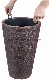  Tall Round Plastic Flower Pot Home Plant Pot (KD9951-KD9954)
