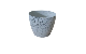 Fashion Round Plastic Flower Pot Coated with Painting Factory Directly Supply