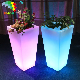  Garden Furniture Plastic Flower Pot LED Light Flower Pot LED Garden Plant Pot Solar