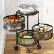  Household Storage Rack for Kitchen Living Room Toilet Basket for Fruit Vegetable