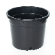 Black Thickened Plastic Injection Heavy Duty Sturdy Planter Flower Tree Grow Pot Outdoor From 2 to 50 Gallon for Plant Nursery Wholesale