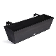 Aluminum Rectangular Flower Pot/Powder Coating Aluminum Flower Pots/Garden Planter