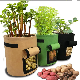  7 Gallons Potato Grow Bags, Heavy Duty Non-Woven Fabric Pots with Flap and Handles Root Crops Plant Grow Bags Wyz11994