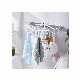 Wall Mounted Underwear Bra Socks Drying Hanger Foldable Hanger with 24 Clips