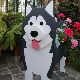  Dog Shape Wooden Flowerpot Dog Planter Animal Succulent Planters Succulent Pots Puppy Flower Pot Garden Home Exquisite Decor Planter Bl22036