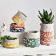  Concrete Planter Pots for Plants Modern Indoor Outdoor Head Planter Face Vase Statue Plant Cement Pot