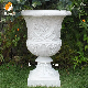 Outdoor Garden Large Marble Vase Stone Planter Flower Pot