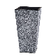  Square Plastic Flower Pot Garden Plant Pot (KD9941-KD9943)