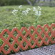 Leizisure 4 PCS Outdoor Flexible Weatherproof Plastic Garden Fence