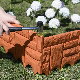  8 PCS Garden PP Fence Adjustable Lawn Edging DIY Yard Fencing