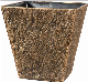 Heavy Plastic Flower Pot Stone Pattern (KD4922-KD4923)