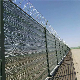  RSf-Zp042 Custom Barbed Wire Blade Wire Secrurity Steel Panel Perforated Fence
