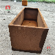  Corten Steel Simple Garden Pots Planters Outdoor