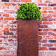 Balcony Decoration Flower Pot Garden Corten manufacturer