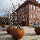 Large Outdoor Corten Steel Round Rusty Planter