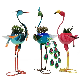  Rattan Tricycle Shooting Decorative Props Iron Flower Pot
