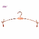  Rose Golden Underpants Lingerie Metal Wire Clips Hanger