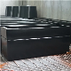  Black Fiber Glass Fiberglass Planter Box Flower Pot
