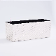  Garden Ornamental Rattan Wall Planters Railing Planter Boxes for Orchid, Herbs, Cactus, and Flowers Minimalist Style Rattan Flower Pots (TB-01-1)