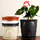  Resin Plastic Flowers Pots for Plants, Planters with Drainage Holes for Indoor