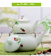  2 Layers Enamel Double Piece Teapot Kettle