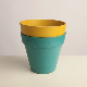  Biodegradable Garden Planter Bamboo Fiber Seeding Pot Round Flower Pot