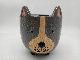  Glazed Face Flower Pot Concrete Animals Head Shaped Molds Ceramic Planter Garden Pots for Indoor Plants