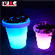 LED Plastic Flower Pot LED Illuminated Cup Flower Pot