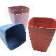  Eco-Friendly Bamboo Fiber Cheap Garden Planters Pot Plants Natural Bamboo Fiber Flower Pots
