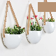  Decorative Plants Nordic White Wall Mounted Planter Succulents Hanging Pot Bl19851