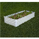  WMPB016 Garden Metal raised bed Assembled Rectangular Planter Box