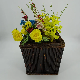  Natural Bamboo Big Flower Container Pot for Gardening Home Decor