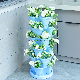  Tower Stack Stereoscopic Vertical Flower Pot Strawberry Plant Pot for Soilless Culture Flower Vegetables Garden Planters Maceteros Flowerpot