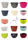  New Design Hanging Pot Vertical Stripe Flower Pot Indoor Planter Wholesale Gift Decor Plant with Metal Chain (DPZH-3)